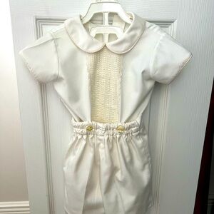 Christening / baptism baby gown. Shirt and shorts. Perfect condition! As new!